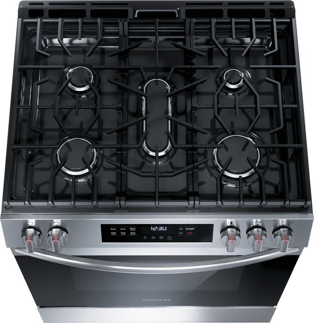 Frigidaire FCFG3062AS 30 Inch Gas Range: Stainless Steel