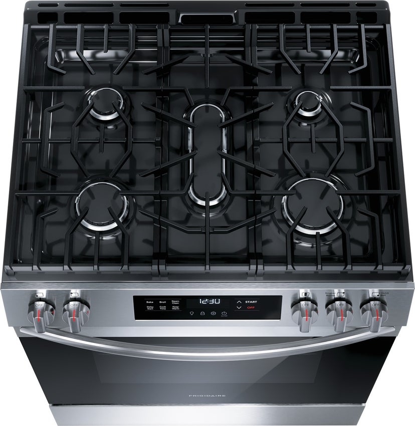 Frigidaire FCFG3062AS 30 Inch Gas Range: Stainless Steel