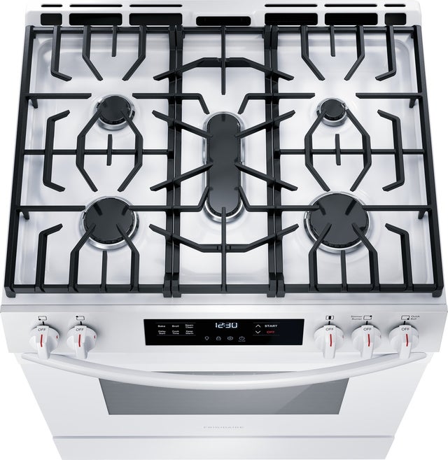 Frigidaire FCFG3062AW 30 Inch Gas Range: White