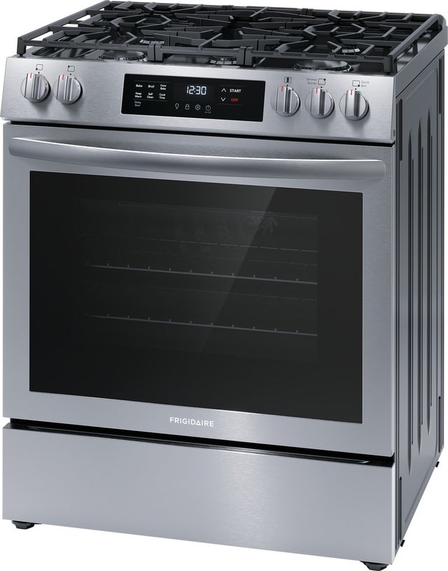 Frigidaire FCFG3083AS 30 Inch Gas Range: Stainless Steel