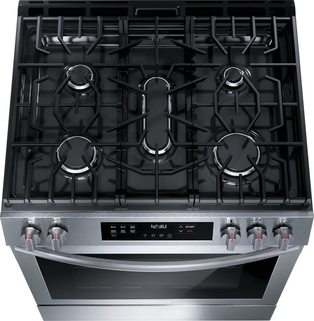 Frigidaire FCFG3083AS 30 Inch Gas Range: Stainless Steel