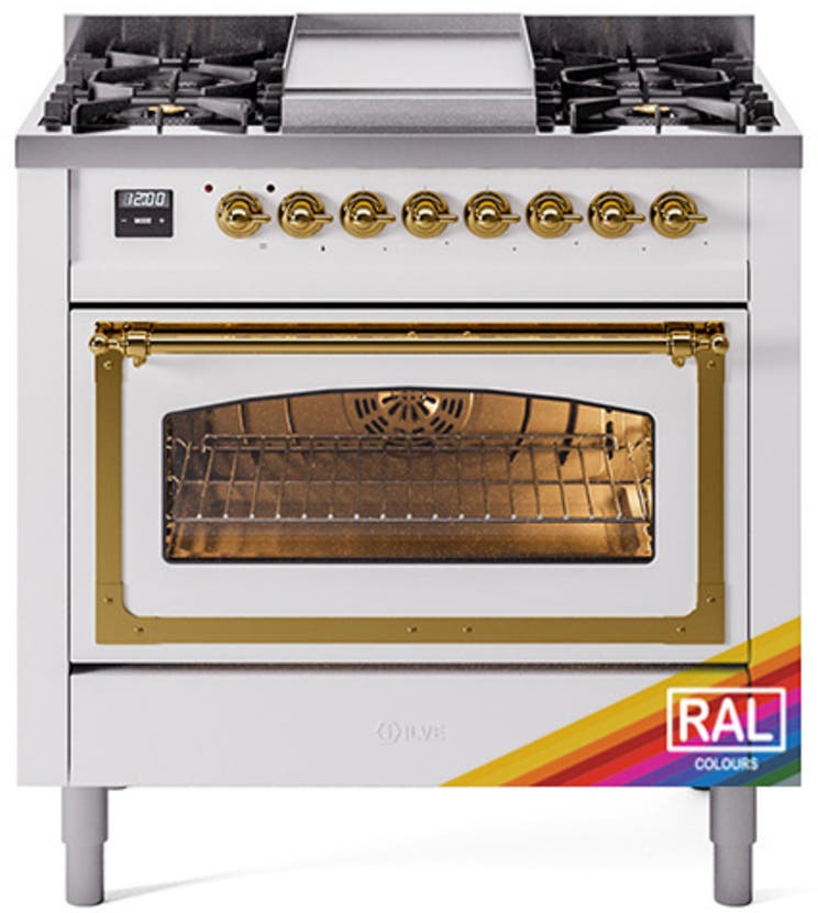 Ral Custom Color With Brass Knobs, Natural Gas
