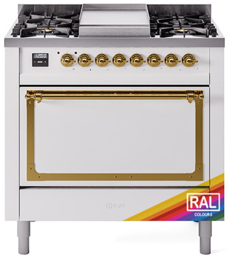 Ral Custom Color With Brass Knobs, Natural Gas