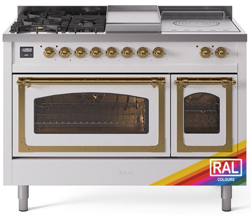 Ral Custom Color With Brass Knobs, Natural Gas