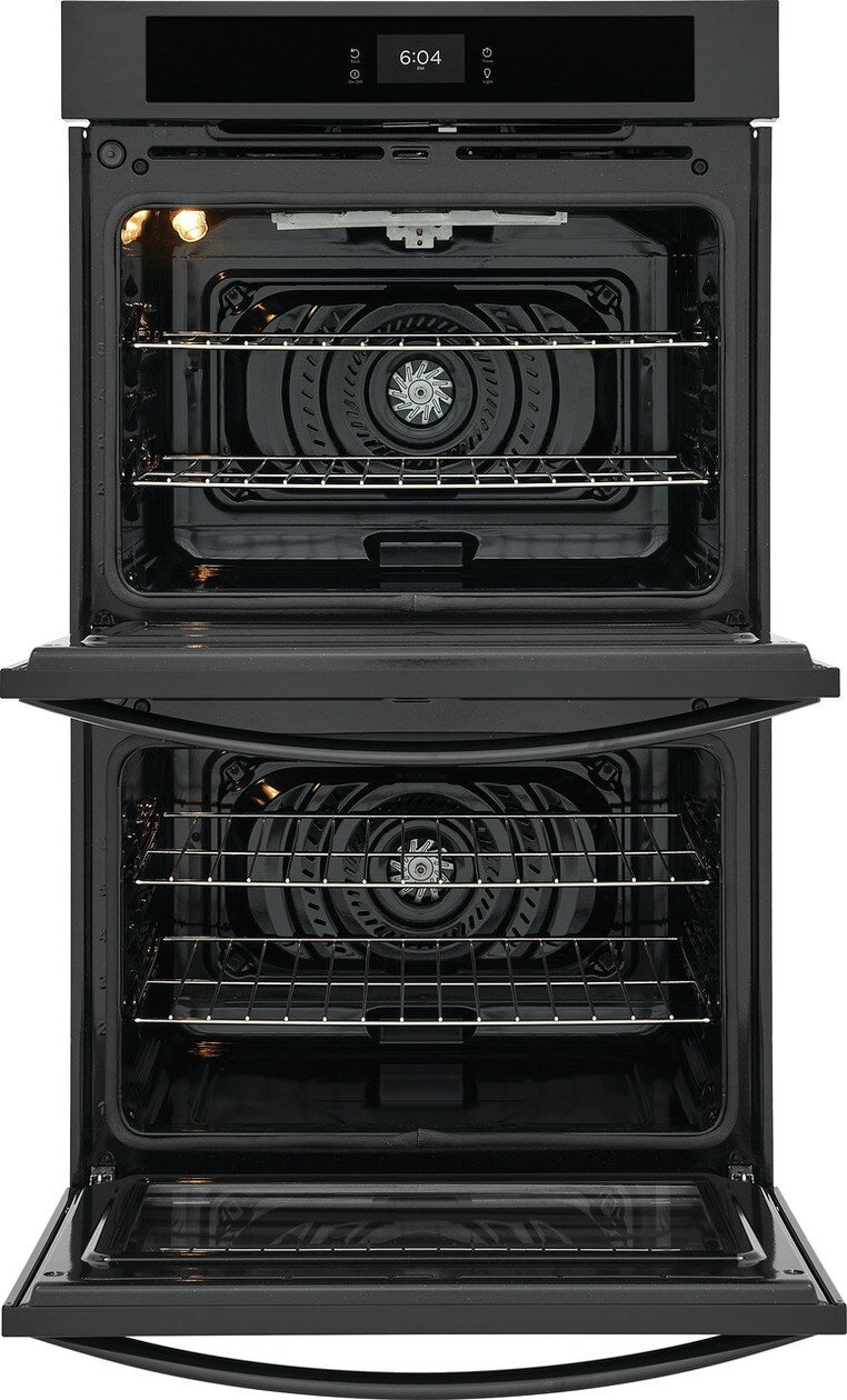 Frigidaire FCWD3027AB 30" Electric Double Wall Oven: Black