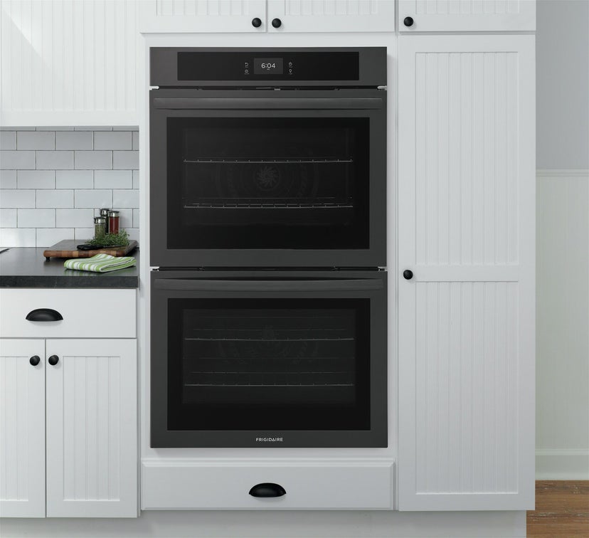 Frigidaire FCWD3027AB 30" Electric Double Wall Oven: Black