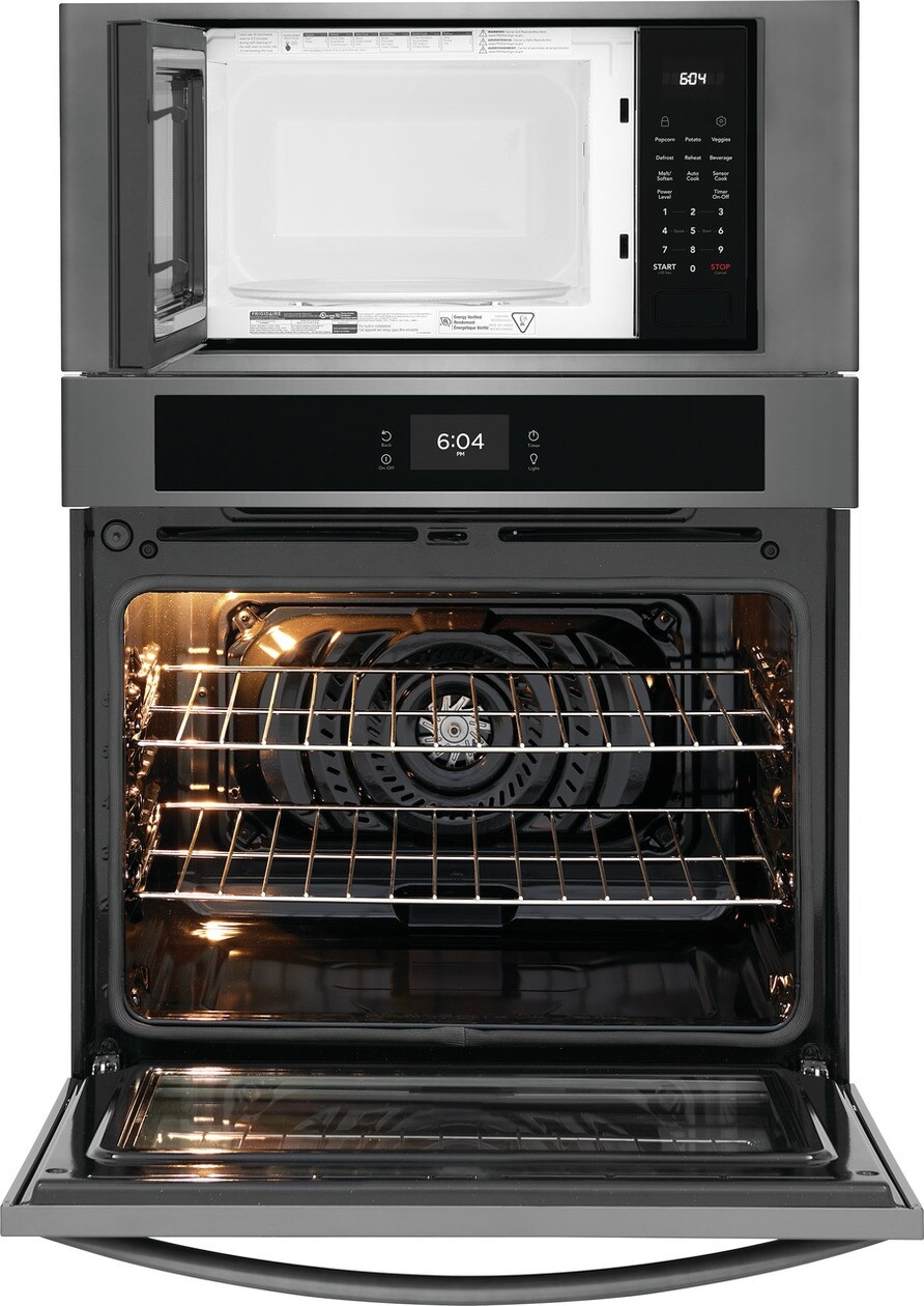 Frigidaire FCWM3027AD Black Stainless Steel