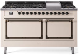 Antique White With Bronze Knobs, Natural Gas