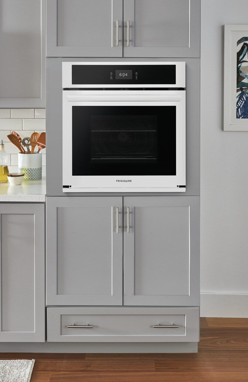 Frigidaire FCWS2727AW 27" Electric Single Wall Oven: White