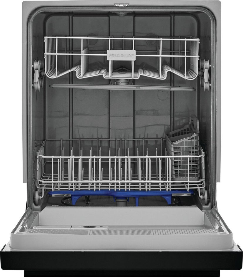 Frigidaire FDPC4221AB 24 Inch Built-In Front Control Dishwasher with 14 ...