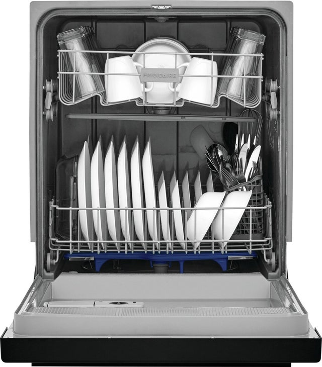 Frigidaire FDPC4221AB 24 Inch Built-In Front Control Dishwasher with 14 ...