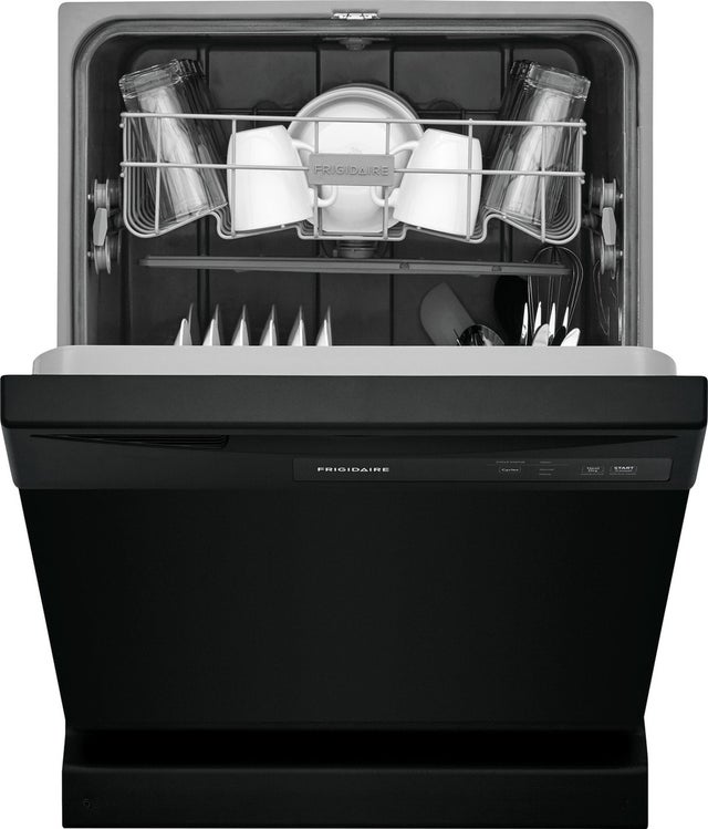 Frigidaire FDPC4221AB 24 Inch Built-In Front Control Dishwasher with 14 ...