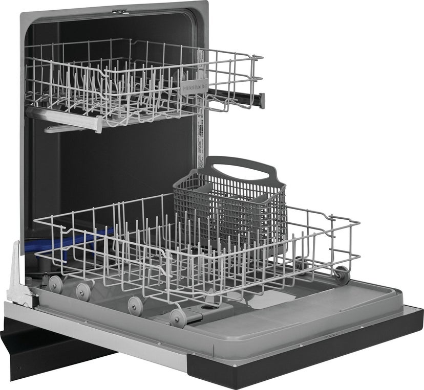 Frigidaire FDPC4221AS 24 Inch Built-In Front Control Dishwasher with 14 ...