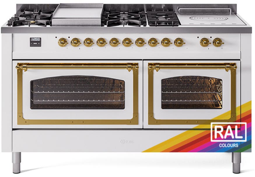 Ral Custom Color With Brass Knobs, Natural Gas