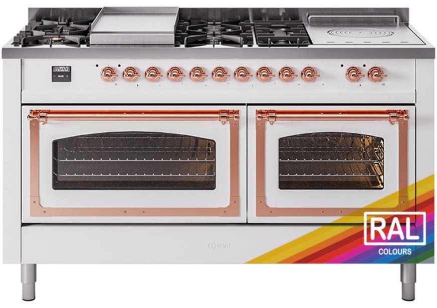 Ral Custom Color With Copper Knobs, Natural Gas