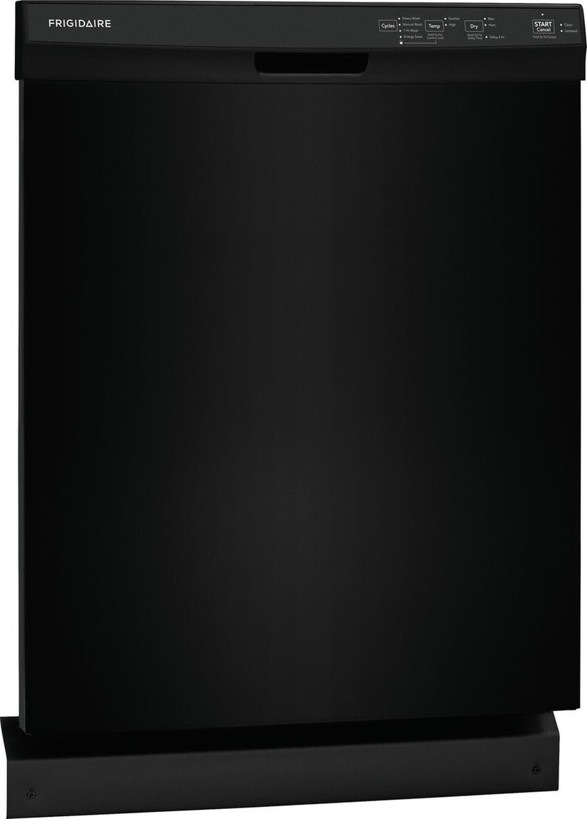 Frigidaire FDPC4314AB 24 Inch Built-In Dishwasher: Black