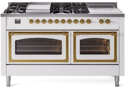 White With Brass Knobs, Natural Gas