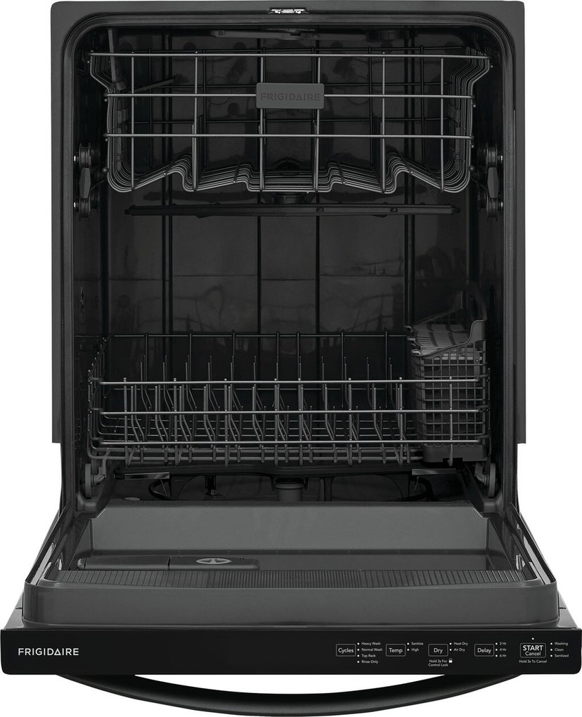 Frigidaire FDPH4316AB 24 Inch Built-In Dishwasher: Black