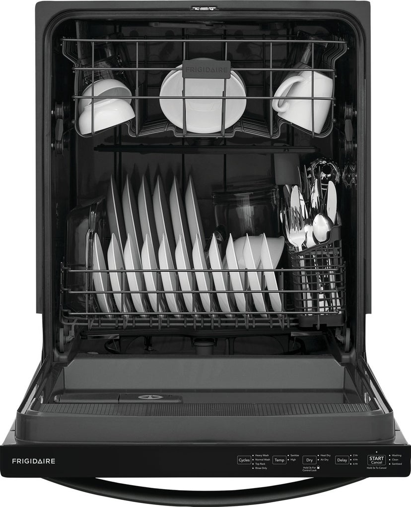 Frigidaire FDPH4316AB 24 Inch Built-In Dishwasher: Black