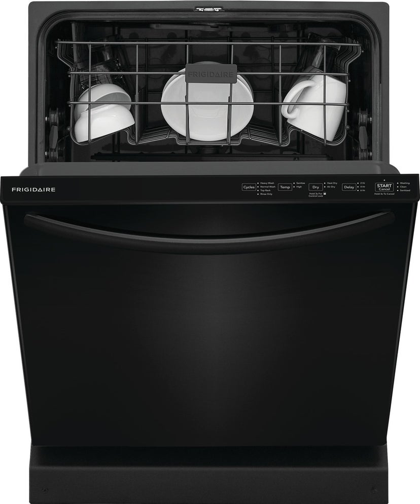 Frigidaire FDPH4316AB 24 Inch Built-In Dishwasher: Black