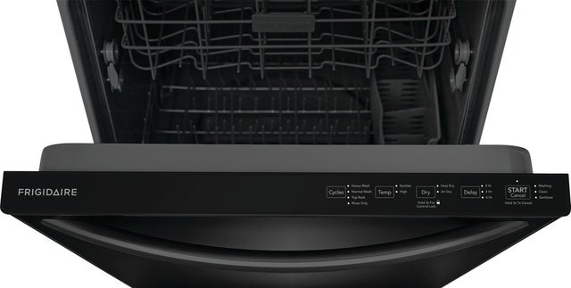 Frigidaire FDPH4316AB 24 Inch Built-In Dishwasher: Black