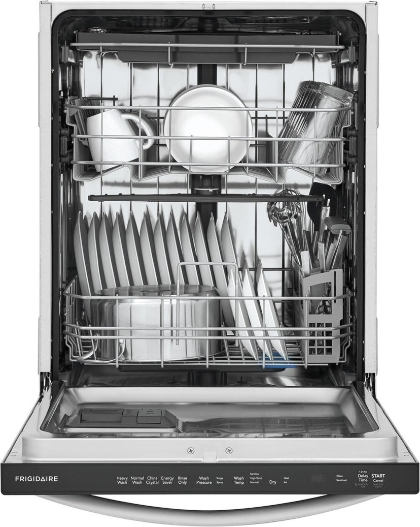 Frigidaire FDSH4501AS 24 Inch Tall Tub Fully Integrated Dishwasher with ...