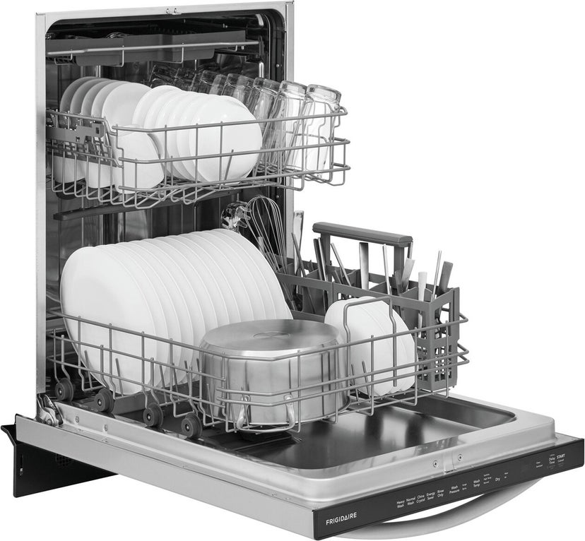 Frigidaire FDSH4501AS 24 Inch Tall Tub Fully Integrated Dishwasher with ...