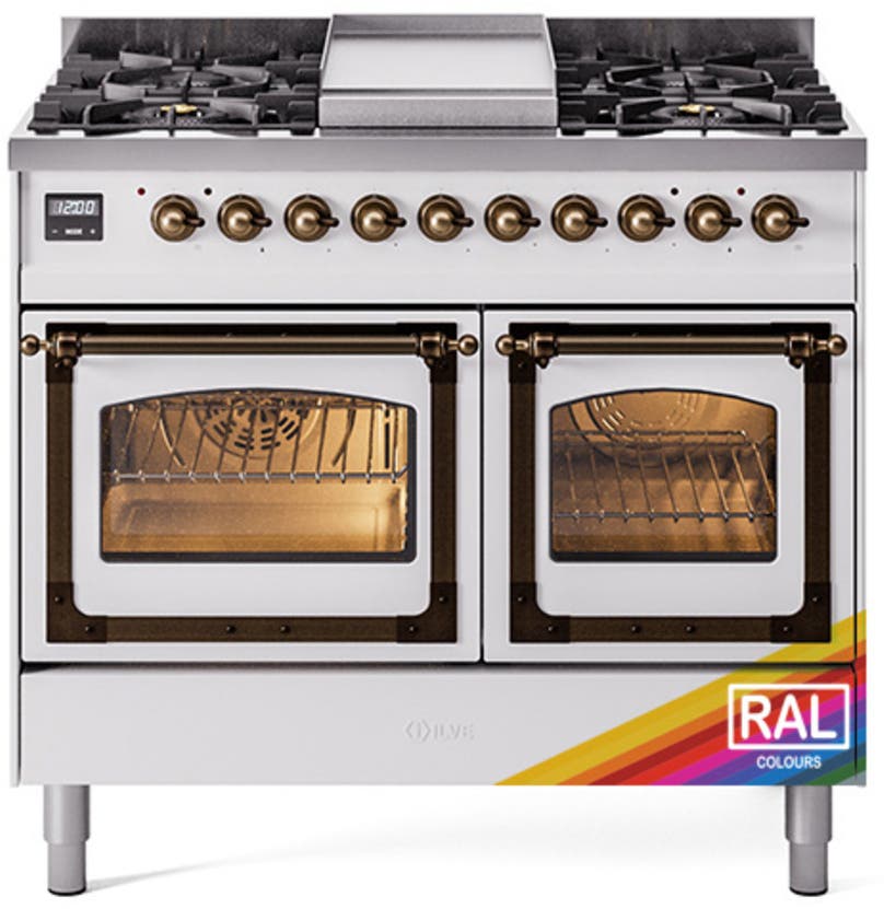 Ral Custom Color With Bronze Knobs, Liquid Propane