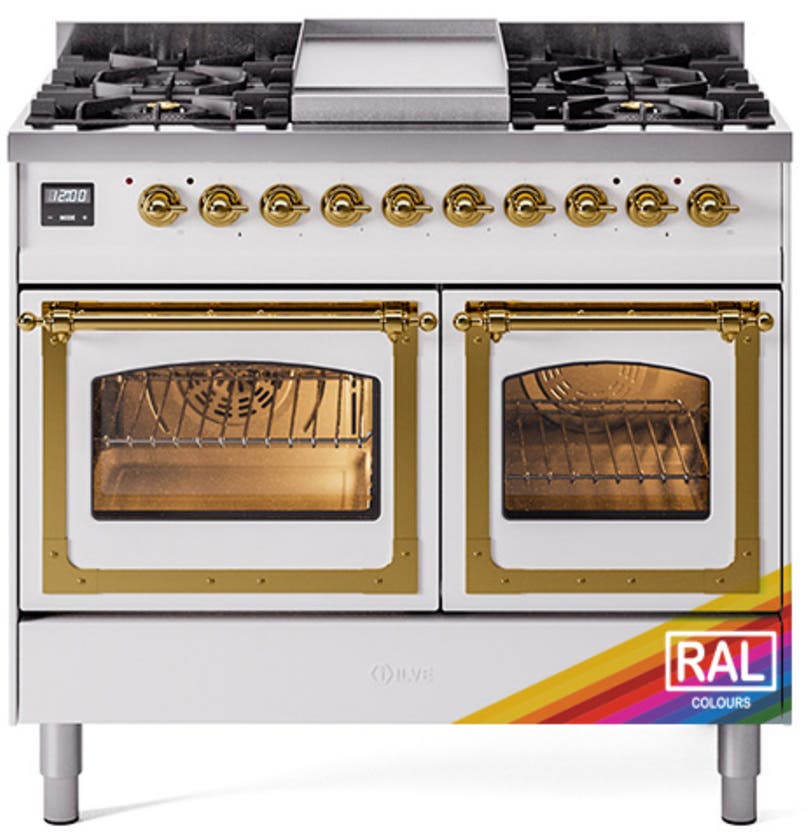 Ral Custom Color With Brass Knobs, Liquid Propane