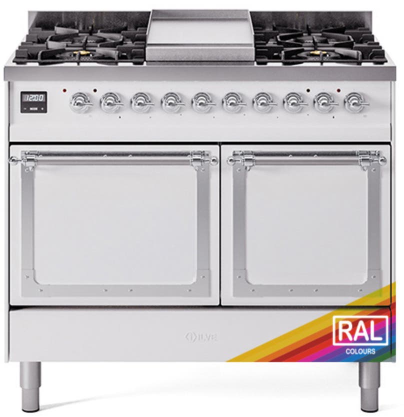 Ral Custom Color With Chrome Knobs, Natural Gas