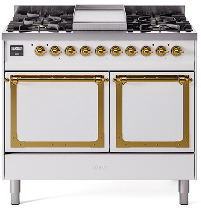 White With Brass Knobs, Natural Gas