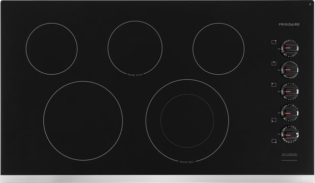 Frigidaire FFEC3625US 36 Inch Electric Cooktop with 5 Burners and Quick ...