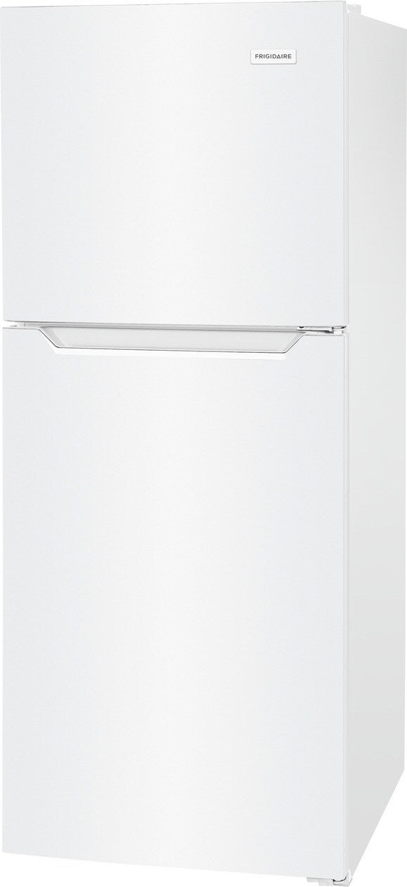 Frigidaire FFET1222UW 24 Inch Top Freezer Apartment-Size Refrigerator wi...