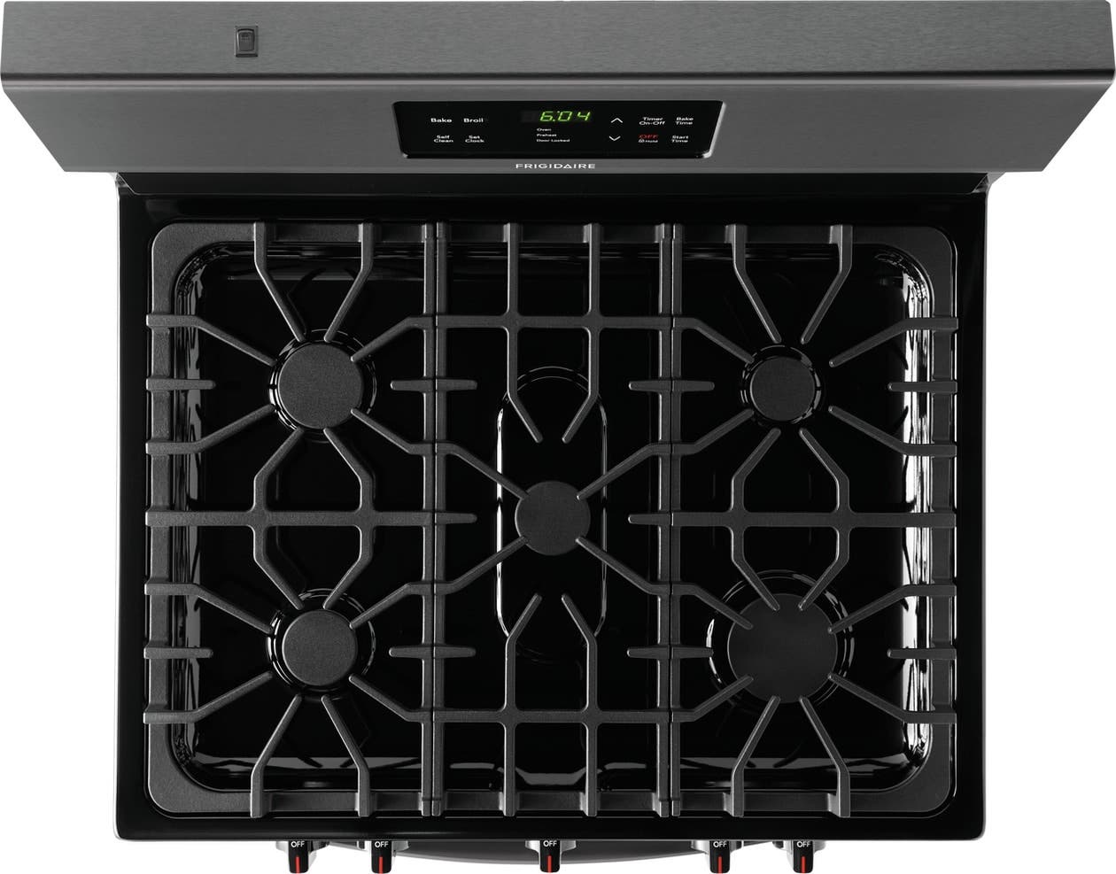 Frigidaire FFGF3054TD Black Stainless Steel, Natural Gas