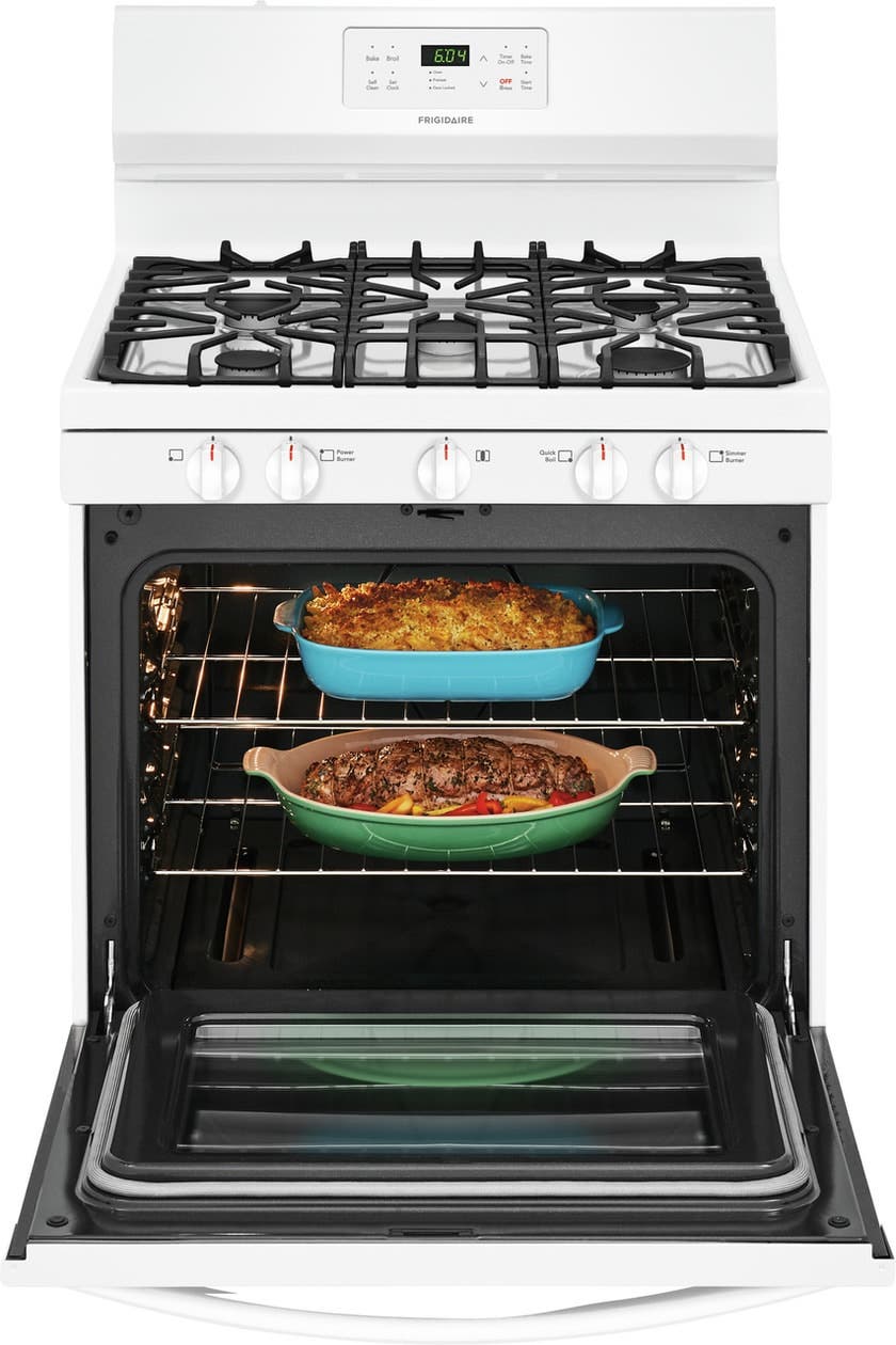 Frigidaire FFGF3054TW White, Natural Gas