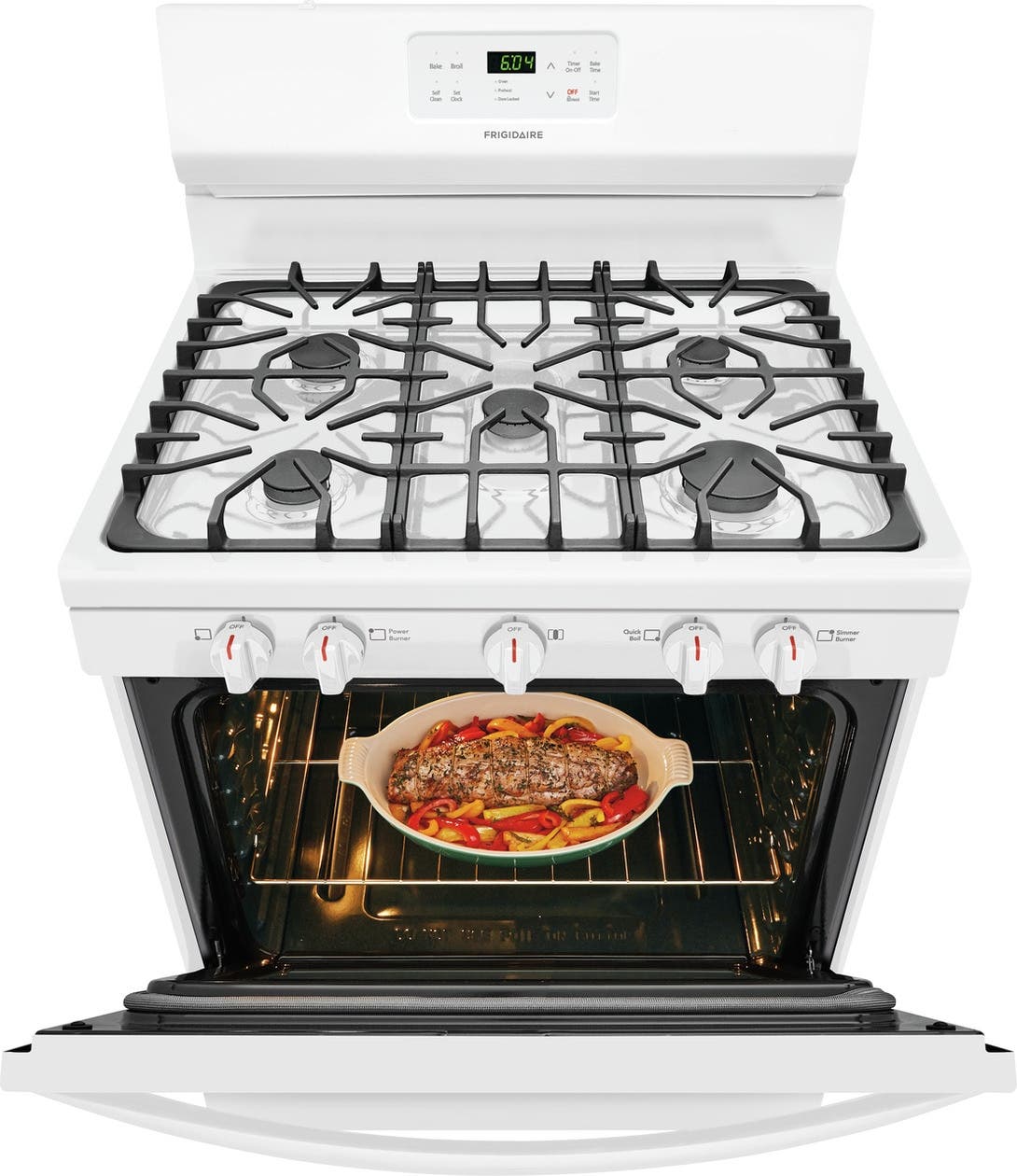 Frigidaire FFGF3054TW White, Natural Gas
