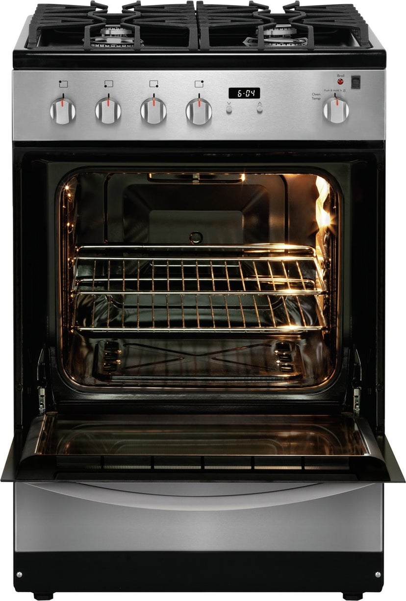 Frigidaire FFGH2422US 24 Inch Front Control Freestanding Gas Range with ...