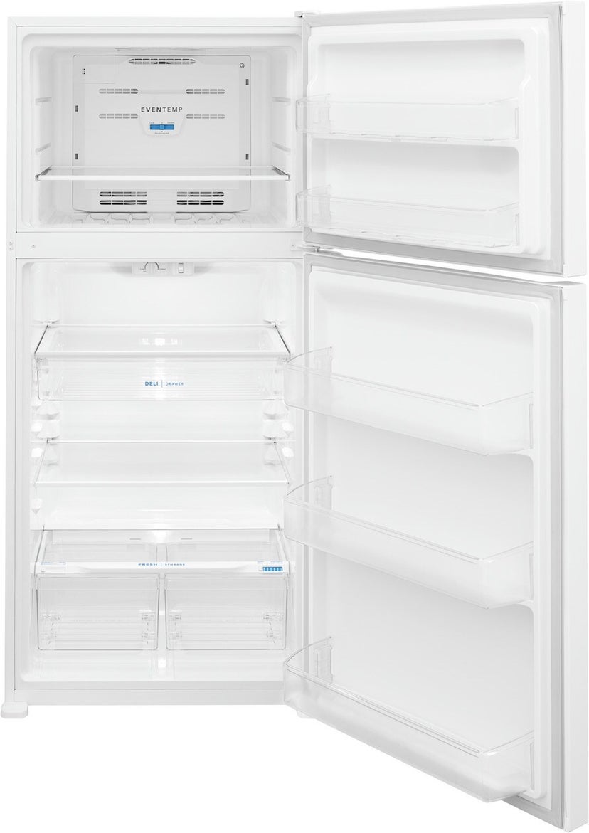 Frigidaire FFHT2045VW 30 Inch Freestanding Top Freezer Refrigerator with...