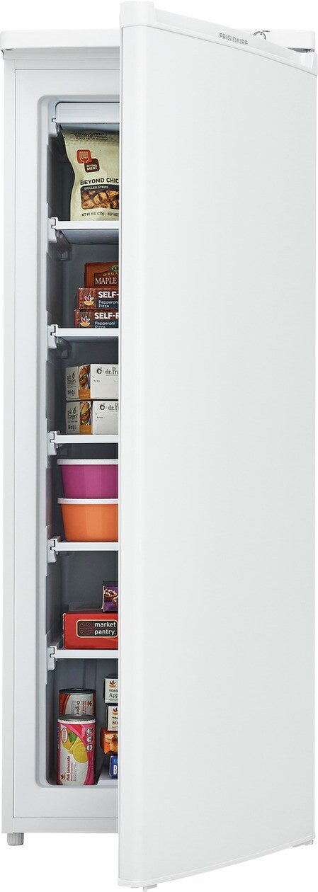 Frigidaire FFUM0623AW 21 Inch, 6 Cu. Ft. Freestanding Upright Freezer wi...