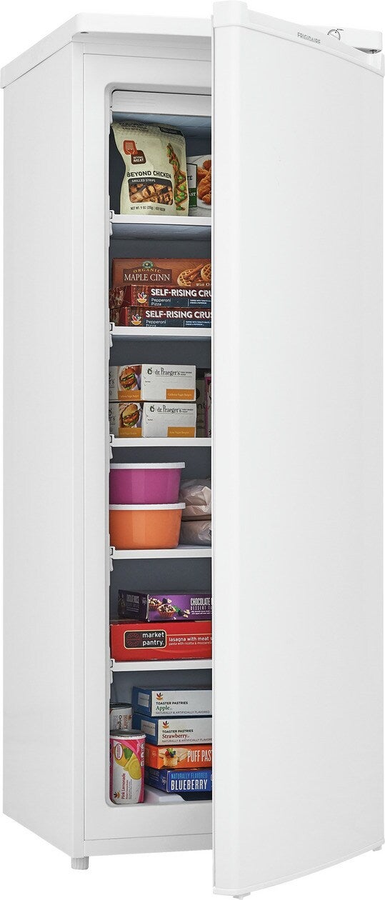 Frigidaire FFUM0623AW 21 Inch, 6 Cu. Ft. Freestanding Upright Freezer wi...