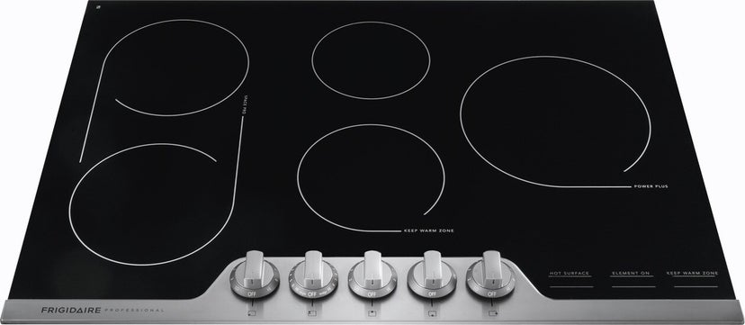 Frigidaire FPEC3077RF Electric Cooktop with 5 Elements, Smooth Ceramic G...