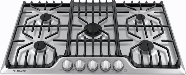 Frigidaire FPGC3677RS Gas Cooktop with 5 Sealed Burners and Removable Gr...