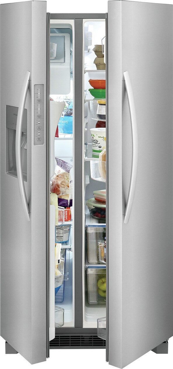 Frigidaire FRSS2323AS 33 Inch, 22.2 Cu. Ft. Freestanding Side-by-Side Re...