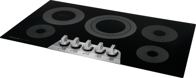 Frigidaire GCCE3670AS 36 Inch Electric Cooktop with 5 Elements, EvenTemp...