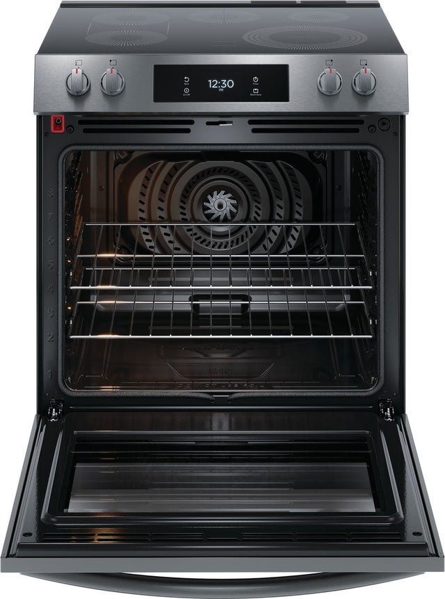 Frigidaire GCFE3060BD 30" Freestanding Electric Range w/ Air Fry: Black ...