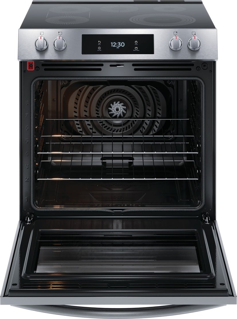 Frigidaire GCFE3060BF 30" Freestanding Electric Range w/ Air Fry: Stainl...