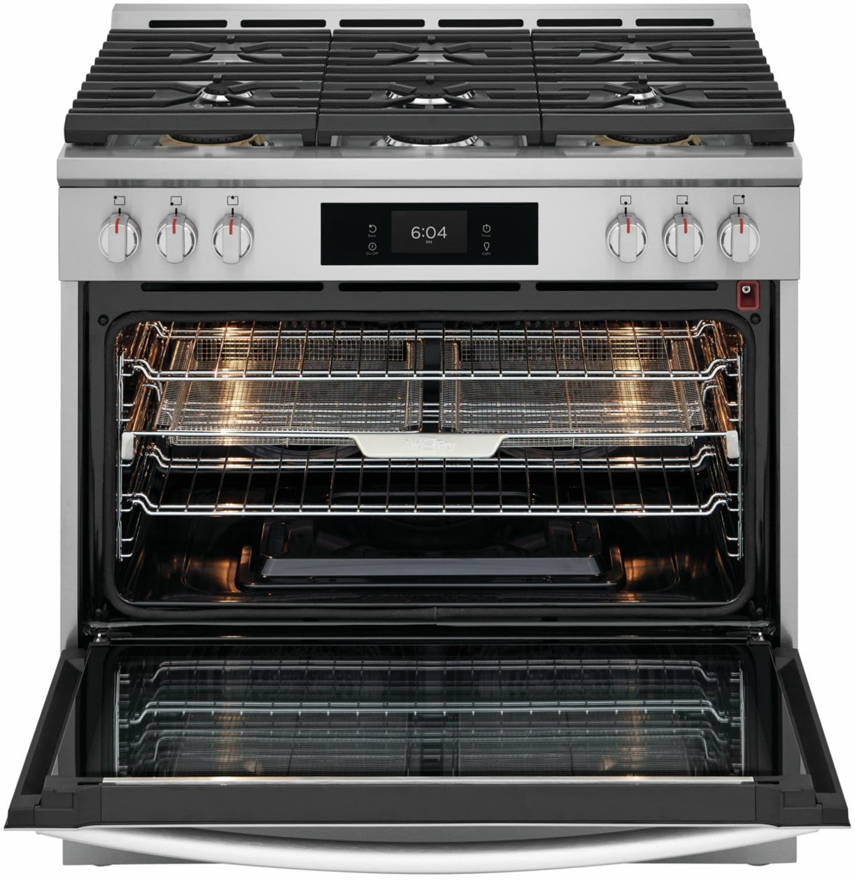 Frigidaire GCFG3661AF 36 Inch Freestanding Gas Range Smudge-Proof