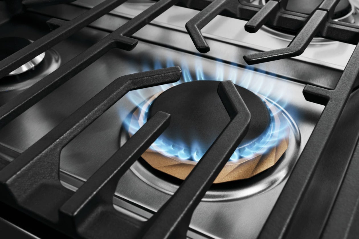 Frigidaire GCFG3661AF 36 Inch Freestanding Gas Range Smudge-Proof