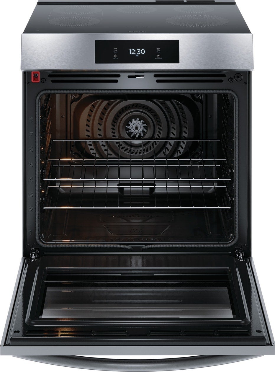 Frigidaire GCFI3060BF 30 Inch Slide-In Induction Range Smudge