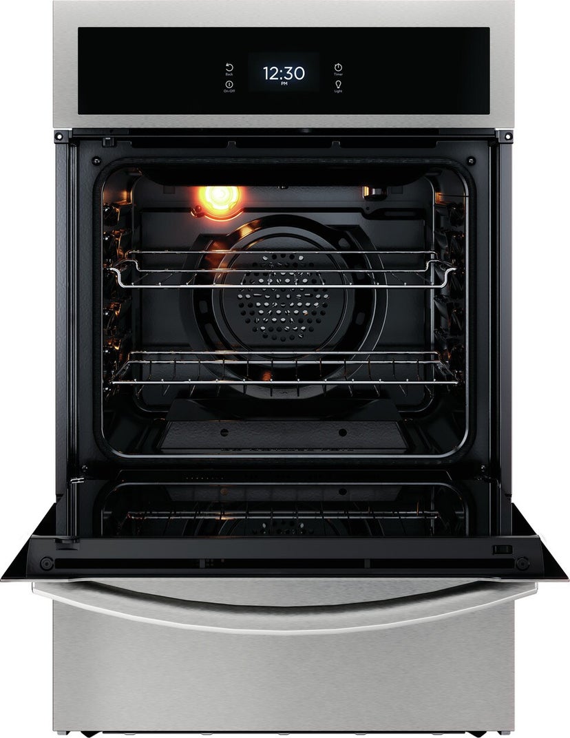 Frigidaire GCWG2438AF 24" Gas Wall Oven: Smudge Proof Stainless